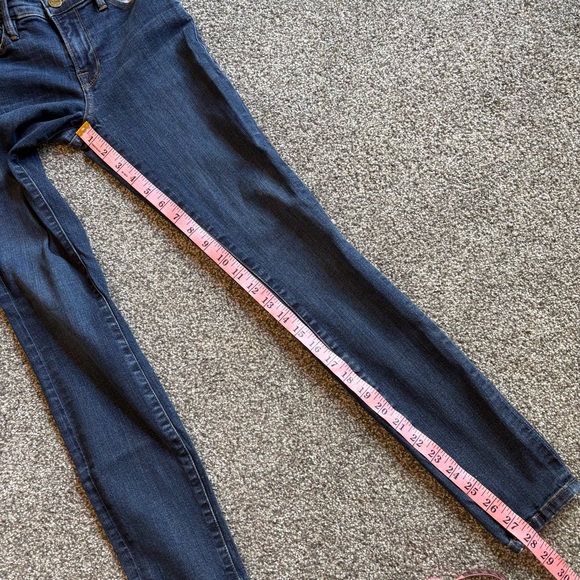 Frame Le Skinny de Jeanne Jeans in Queens Way Wash Premium Denim - size 27 - Picture 9 of 11